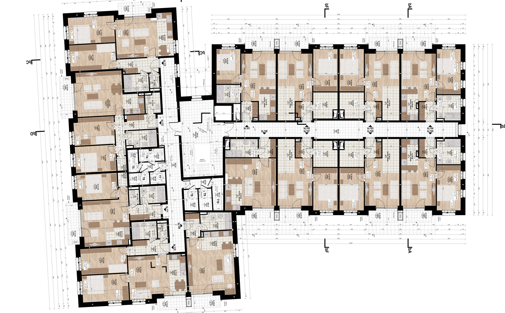 B épület 1. emelet