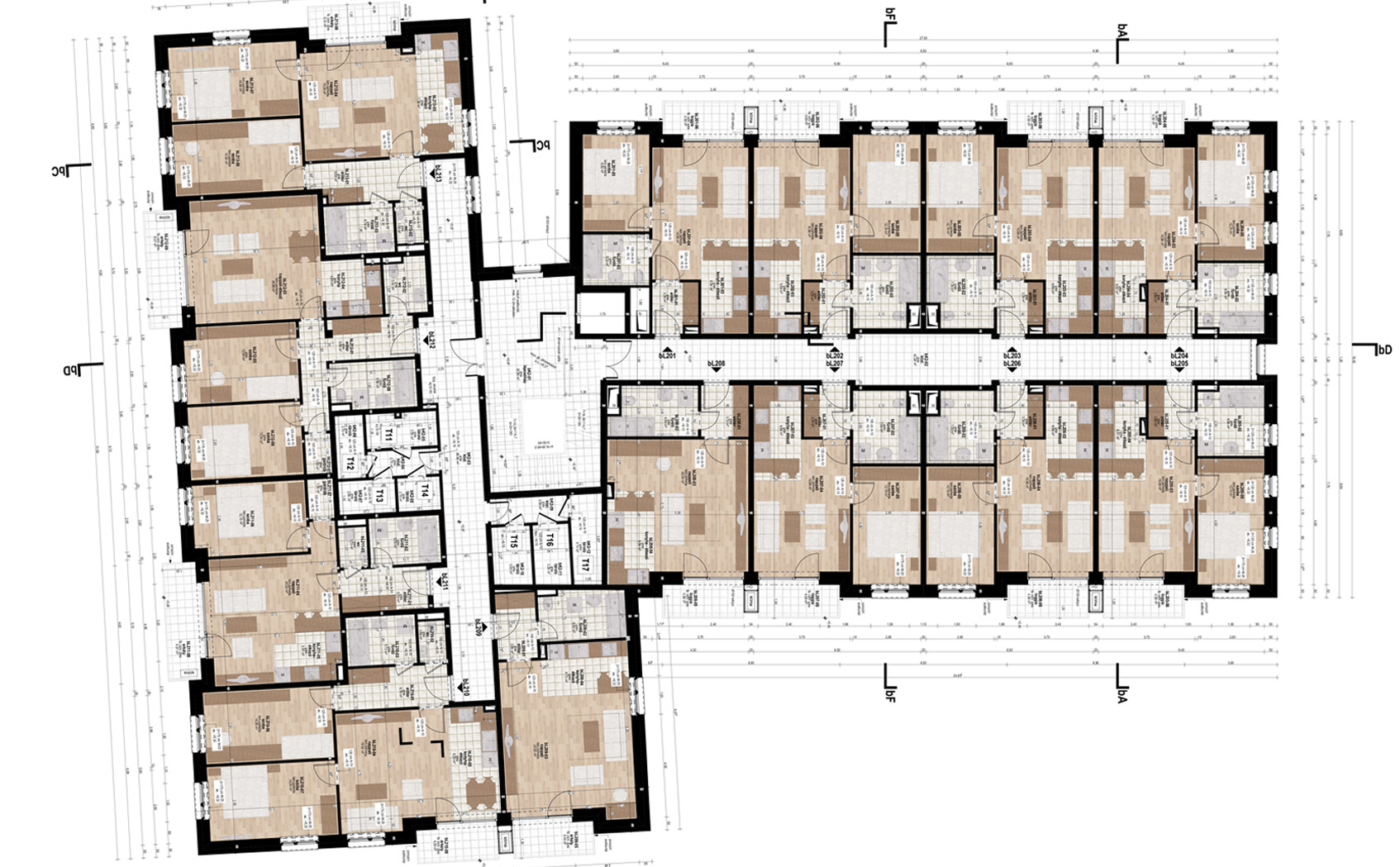 B épület 2. emelet